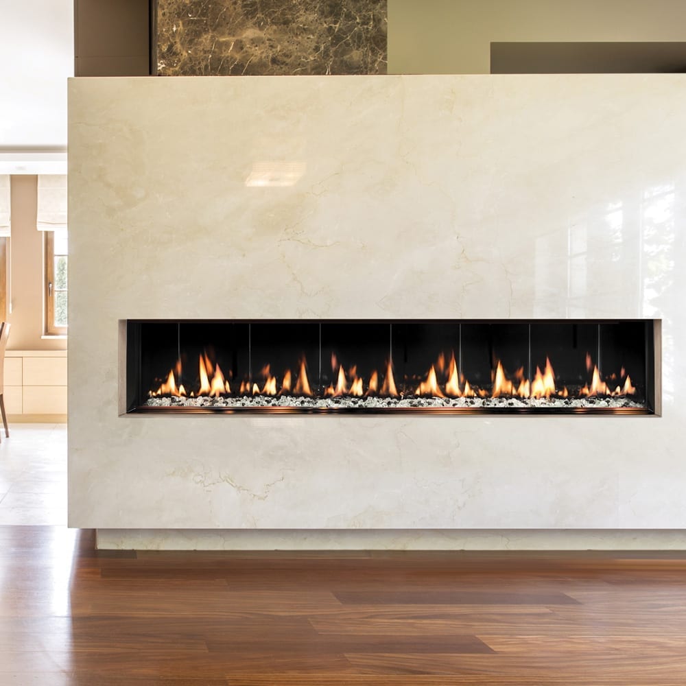 SOLAS SIXTY0 Slim-Line Built-In Gas Fireplace